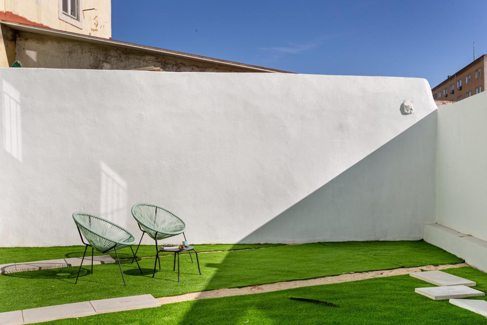 Ajuda Charm Apartment With Garden Lisbon Exterior photo
